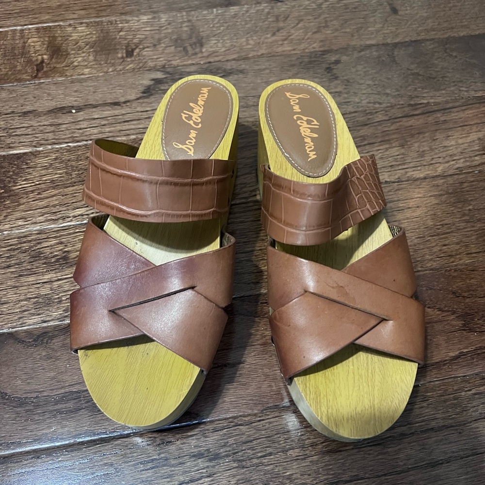 Sam Edelman Tan/brown Women's wedges